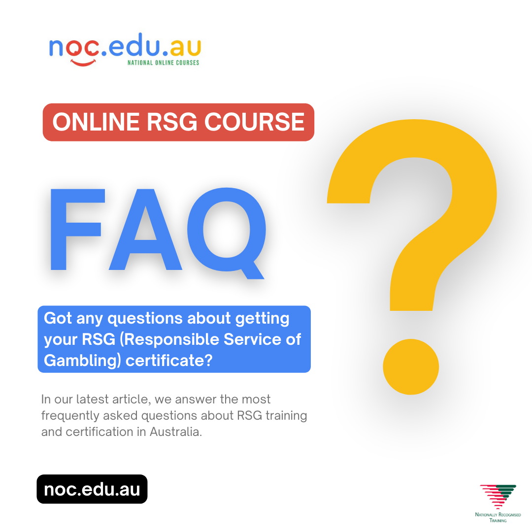 Online RSG Certificate Australia: FAQ Guide