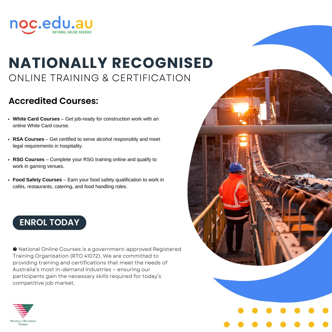 Enrol in a Government-Approved Online Course: Get Certified for Entry-Level Mining Jobs