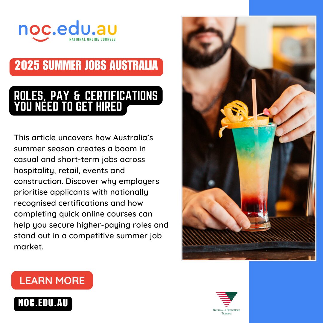 Best Summer Jobs in Australia: Roles, Pay & Certifications You Need to Get Hired