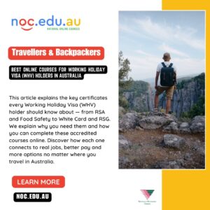 Best Online Courses for Working Holiday Visa (WHV) Holders in Australia