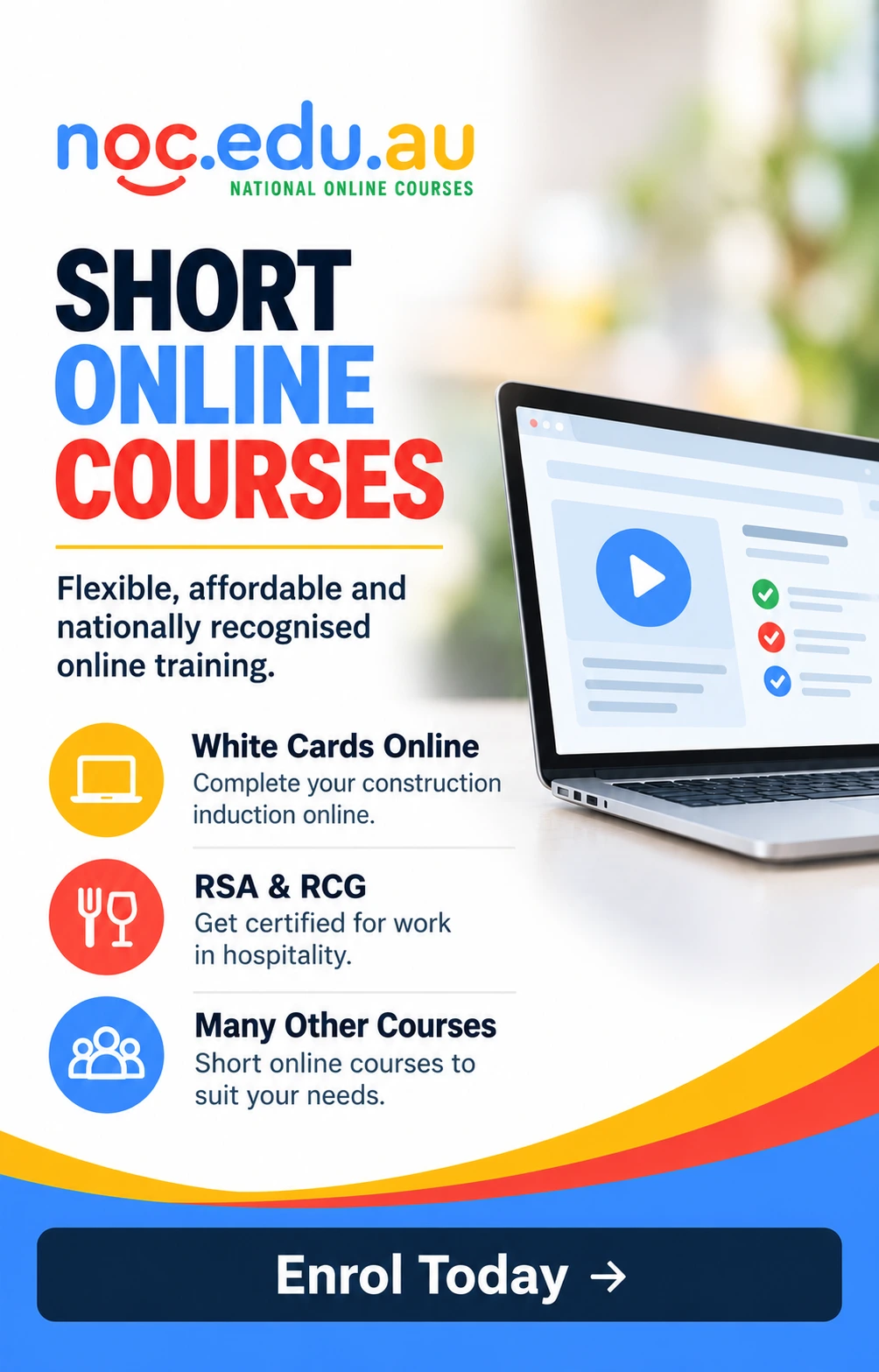 National Online Courses — short online courses, enrol today